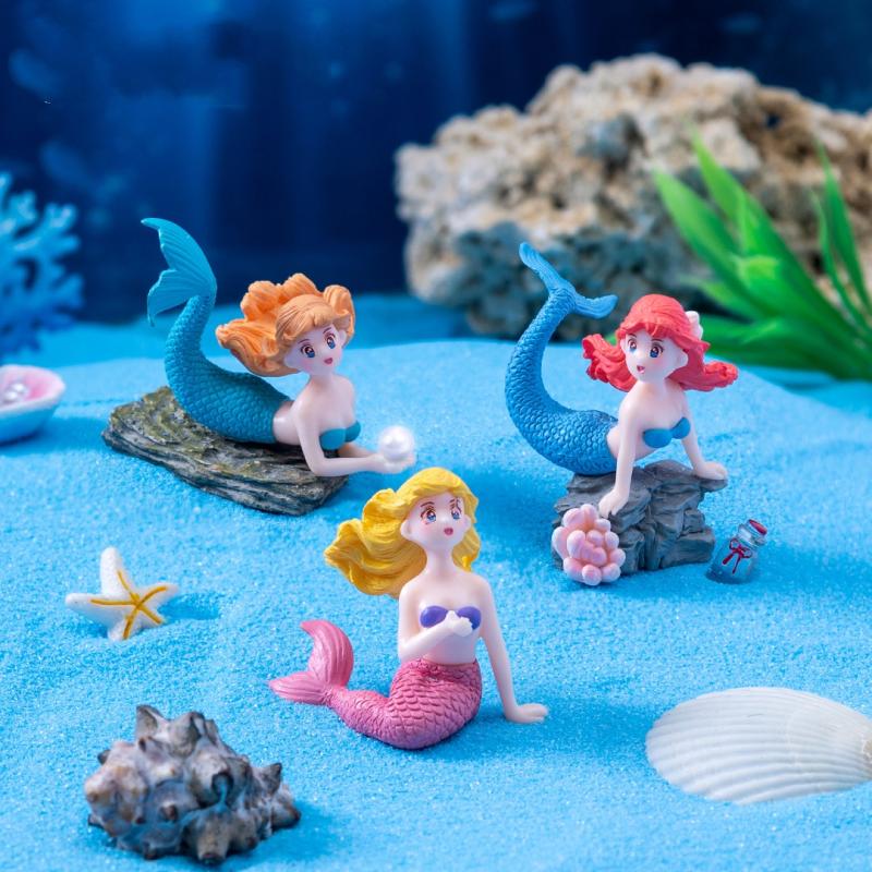 Set di 4 Ornamenti in Plastica - Aquarium Innovative Marine recensione e prezzo