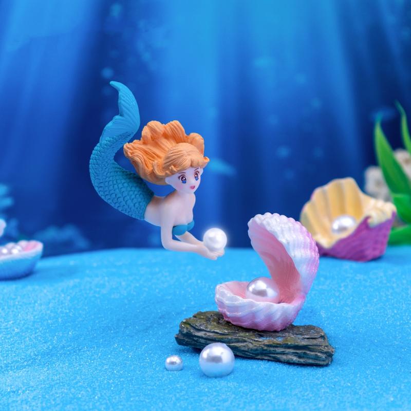 Set di 4 Ornamenti in Plastica - Aquarium Innovative Marine recensione e prezzo